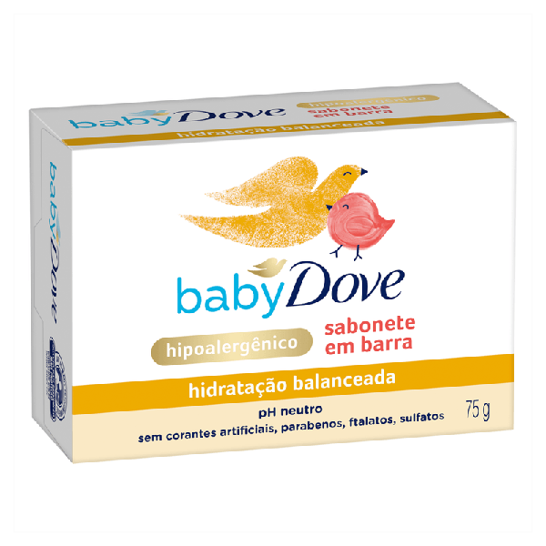 Sabonete em Barra Dove Baby 75g Hidratação Balanceada