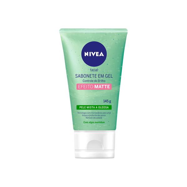 Sabonete Facial Gel Nivea 145g Efeito Matte
