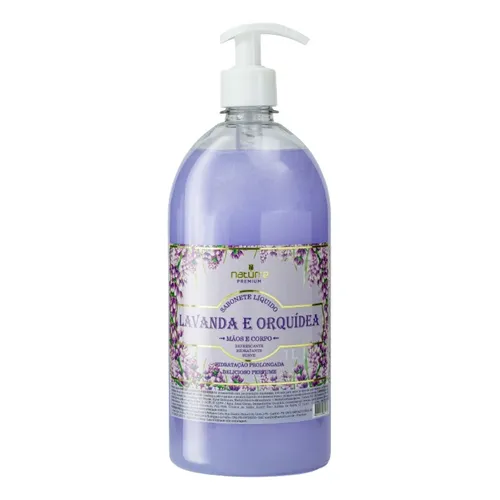 Sabonete Líq Naturrê 1L Lavanda e Orquídea