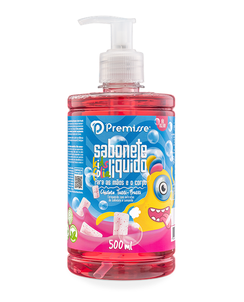 Sabonete Líq Premisse 500ml Kids Tutti-Frutti