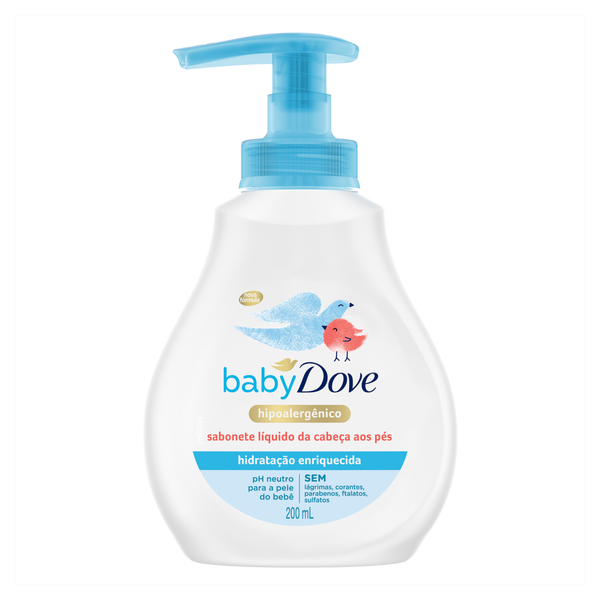 Sabonete Líquido Dove Baby 200ml Hidratação Enriquecida