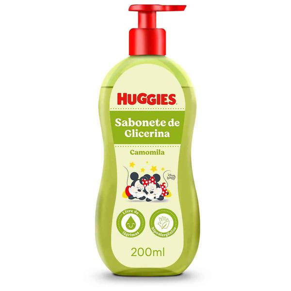 Sabonete Líquido Huggies 200ml Pump Camomila
