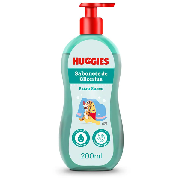 Sabonete Líquido Huggies 600ml Suave