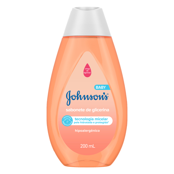 Sabonete Líquido Johnson Baby 200ml Cabeça aos Pés