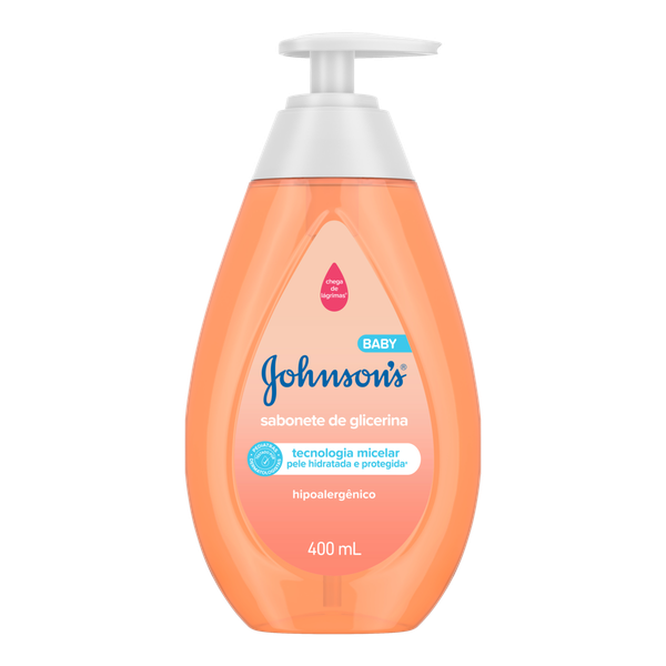 Sabonete Líquido Johnson Baby 400ml Cabeça aos Pés