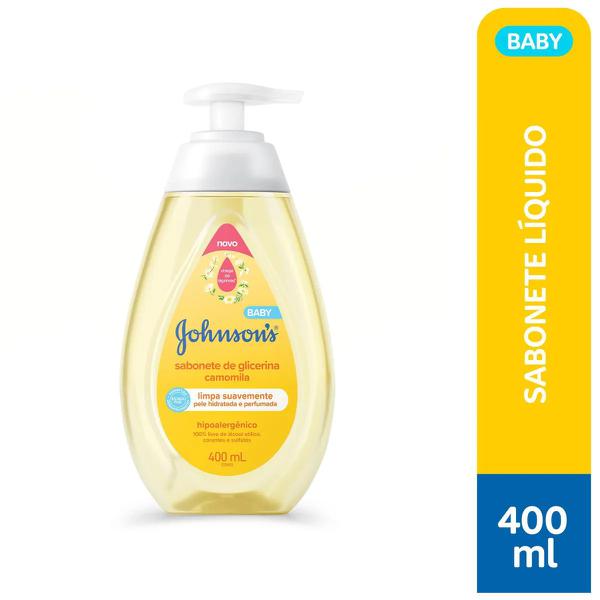 Sabonete Líquido Johnson Baby 400ml Camomila