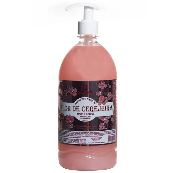 Sabonete Líquido Naturrê 1L Flor De Cerejeira