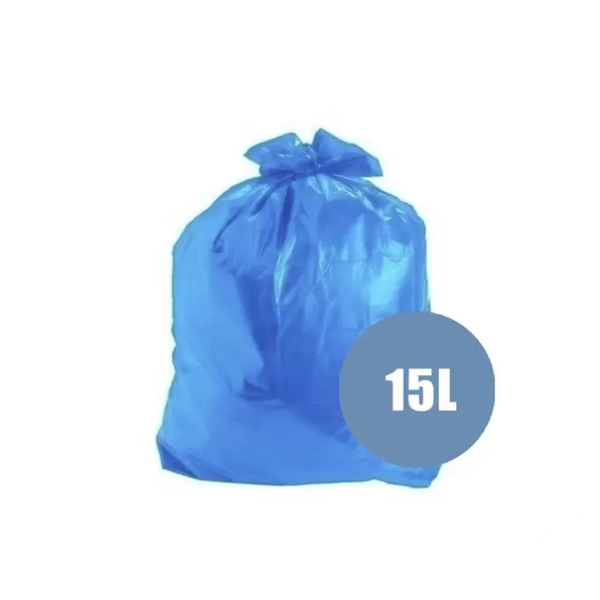 Saco Lixo Rolo Pro Casa 15l C/60 39x58cm Azul