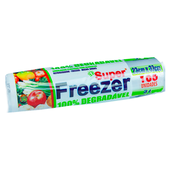 Saco p/Freezer em Rolo Superfreezer 3L C/100