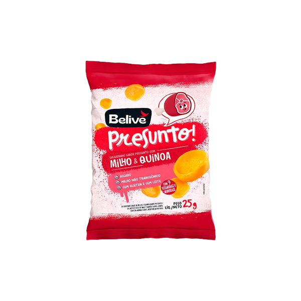 Salgadinho Belive 25g Presunto