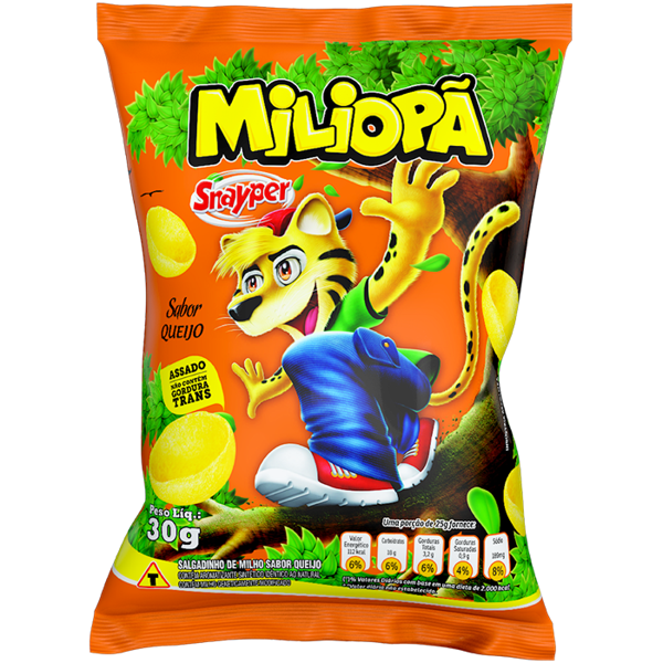 Salgadinho Miliopã 50g Queijo