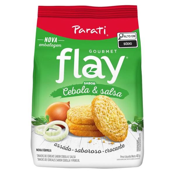 Salgadinho Parati Flay 40g Cebola & Salsa