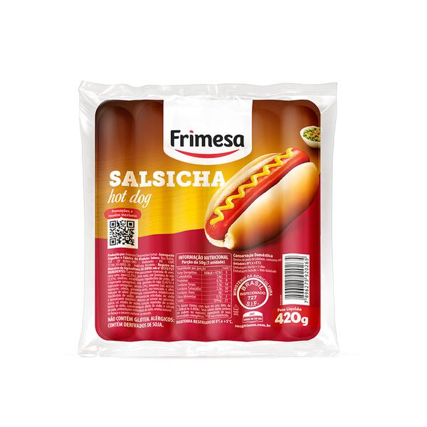 Salsicha Frimesa 420g Hot Dog