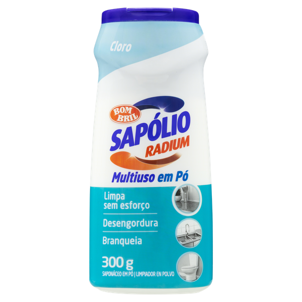 Saponaceo Pó Sapólio 300g Cloro