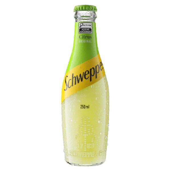 Schweppes 250ml Vidro Cítrus Original