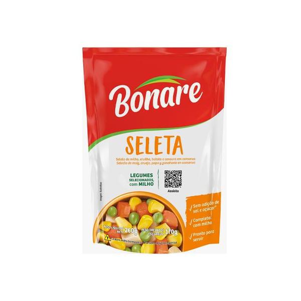 Seleta 170g Bonare Com Milho