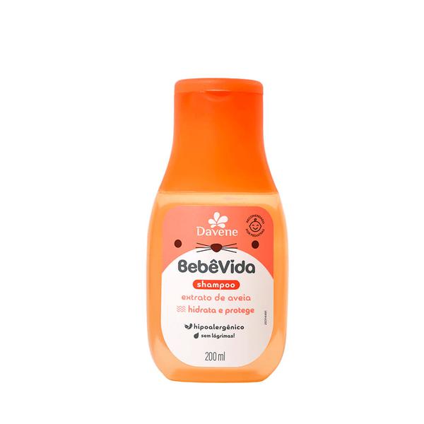 Shampoo Bebê Vida 200ml Extrato de Aveia