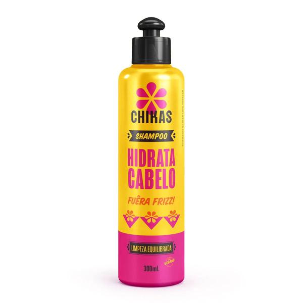 Shampoo Chikas 300ml Hidrata Cabelo