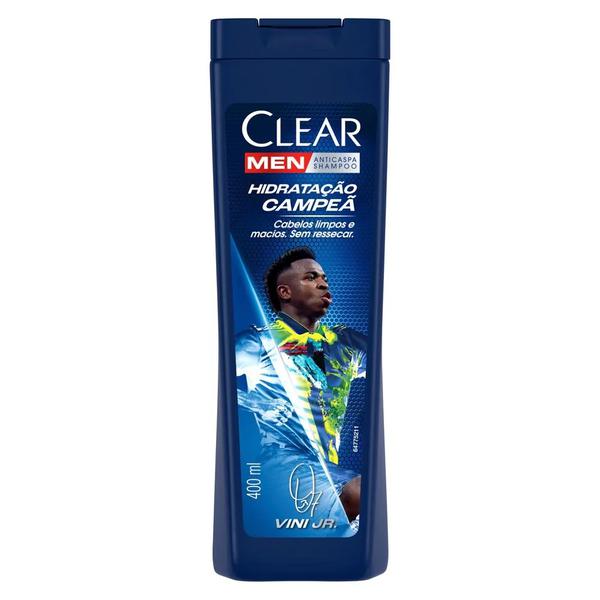 Shampoo Clear Men 400ml Hidratacao Campea