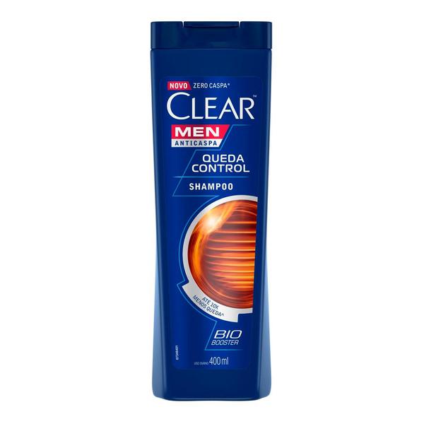 Shampoo Clear Men 400ml Queda Control