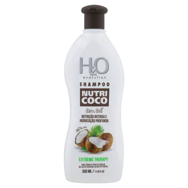 Shampoo H2o 350ml Nutricoco