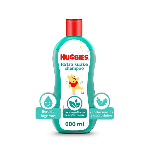 Shampoo Huggies 600ml Extra Suave