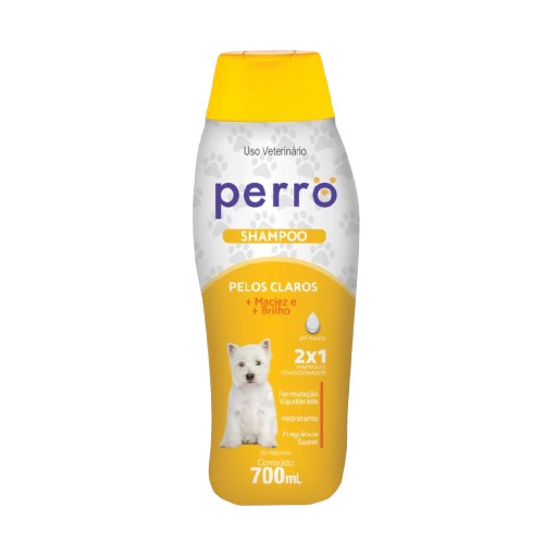 Shampoo Perro Fragrâncias 700ml Pelos Claros