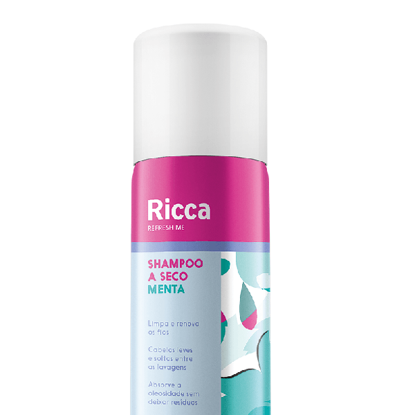 Shampoo Seco Ricca 150ml Menta