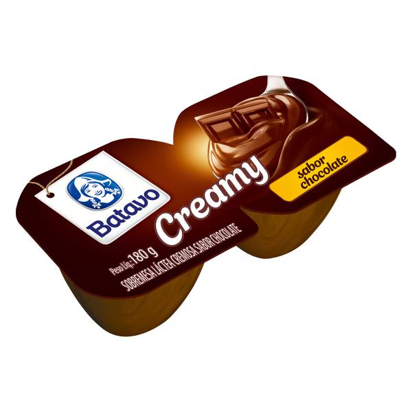 Sobremesa Batavo 180g C/2 Chocolate