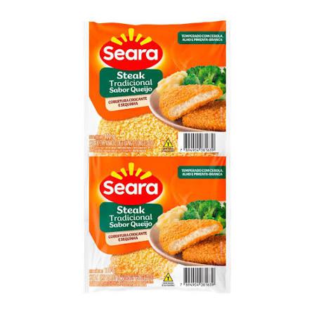 Steak Seara 100g Sabor Queijo