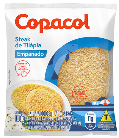 Steak Tilápia Copacol 100g
