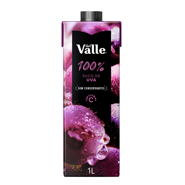 Suco Del Valle 1l 100% Uva
