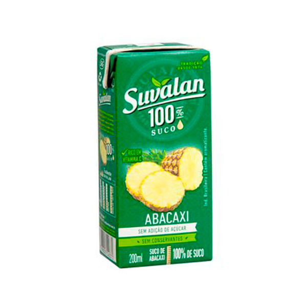 Suco Suvalan 200ml Abacaxi