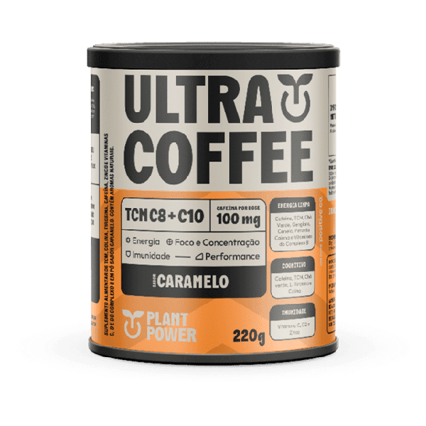 Suplemento Alim Ultracoffee 220g Caramelo