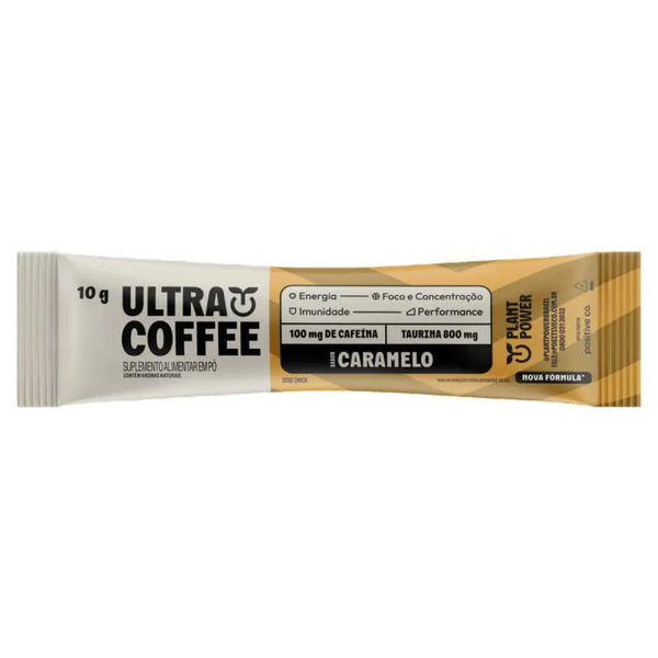 Suplemento Alimentar Ultracoffee 10g Caramelo