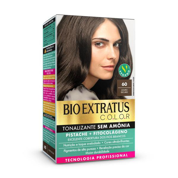 Tintura Bio Extratus s/Amônia 135g Louro Escuro 60