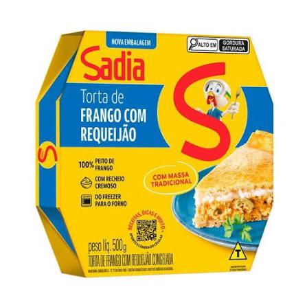 Torta Sadia 500g Frango com Catupiry