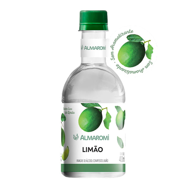 Vinagre Almaromi 400ml Limão