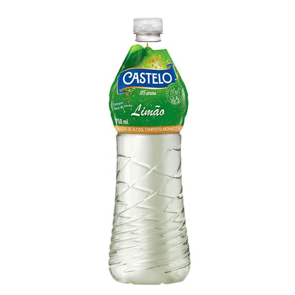 Vinagre Castelo 750ml Limão