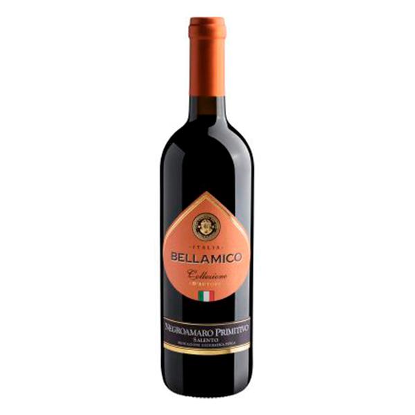 Vinho Italiano Bellamico 750ml - Negroamaro Primitivo