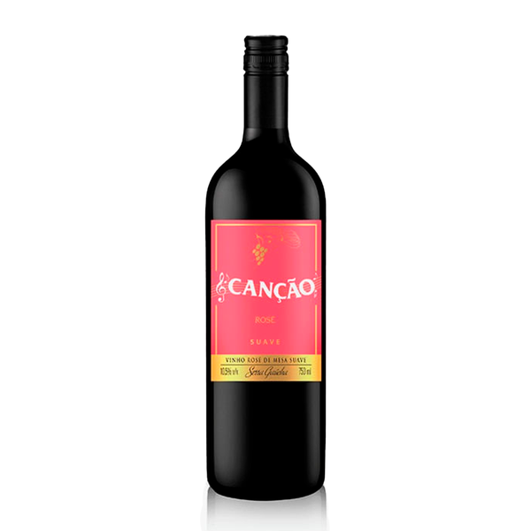 Vinho Nacional Canção 750ml Rose Suave