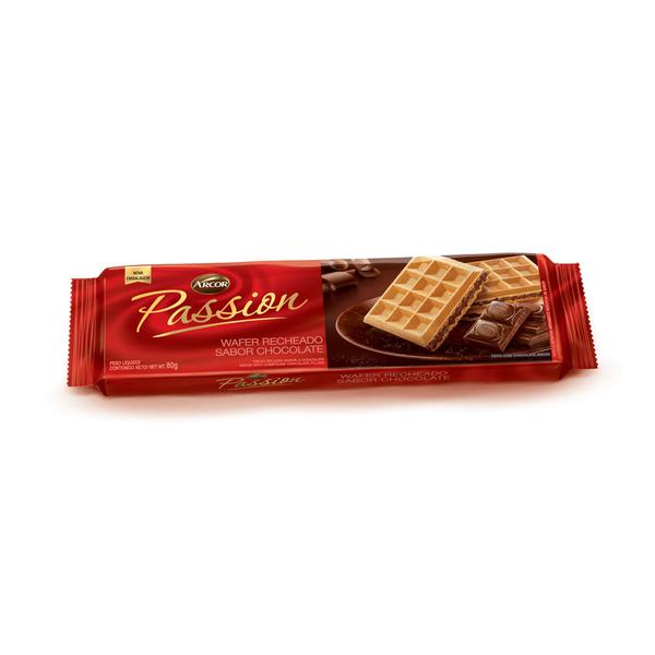 Wafer Arcor Passion 80g Chocolate