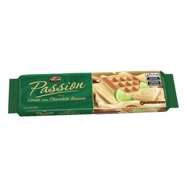 Wafer Arcor Passion 80g Limão