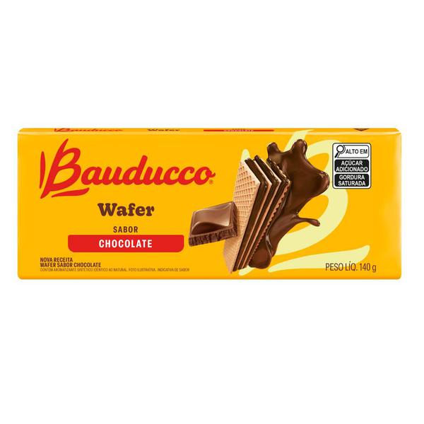 Wafer Bauducco 140g Chocolate