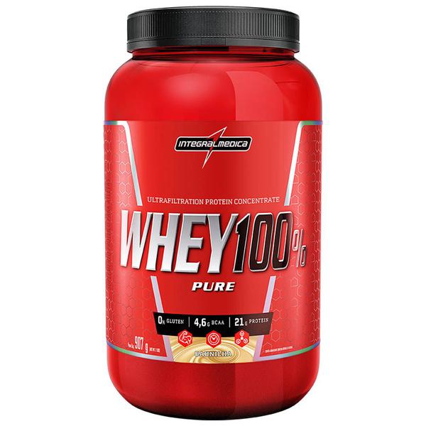 Whey Protein 100% 900g Pote Baunilha