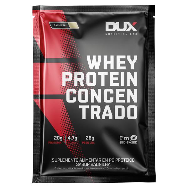 Whey Protein Dux Concentrado 30g Baunilha