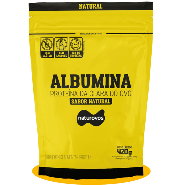ALBUMINA NATUROVOS NATURAL 420G