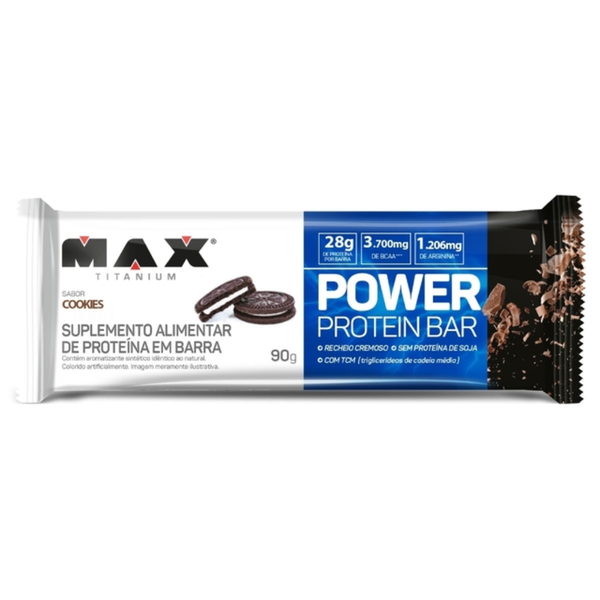 BARRA CER MAX TITANI 90G COOKIES