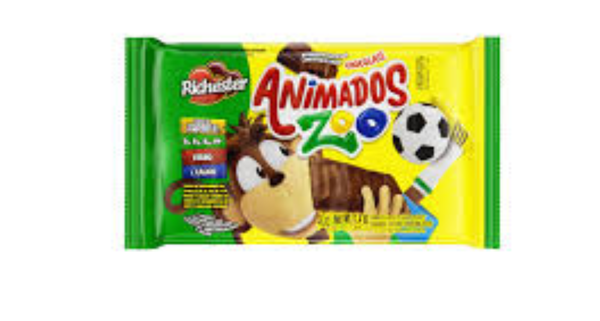 BISC RICHESTER ANIMADOS Z 40G CHOCOLATE