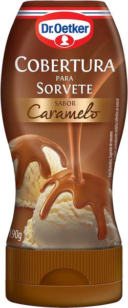 COBERTURA DR OETKER P/SORVETE 190G CARAMELO
